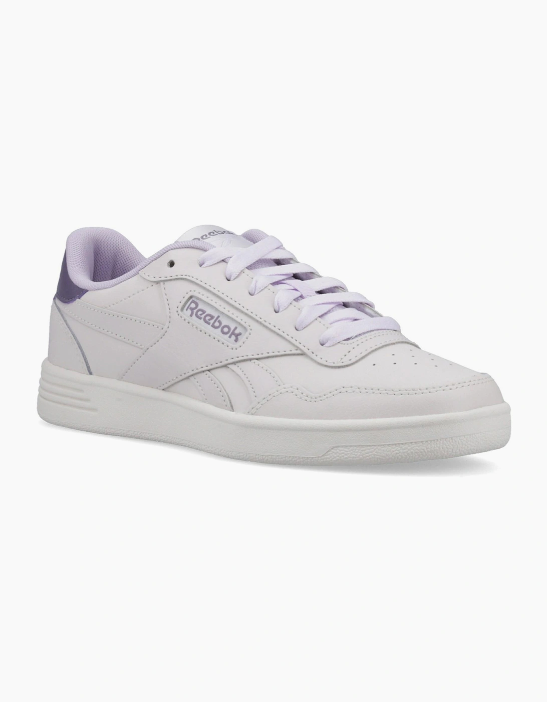 Reebok Court Advance Womens Trainers Luxe Grey / Dig Glam / Purple