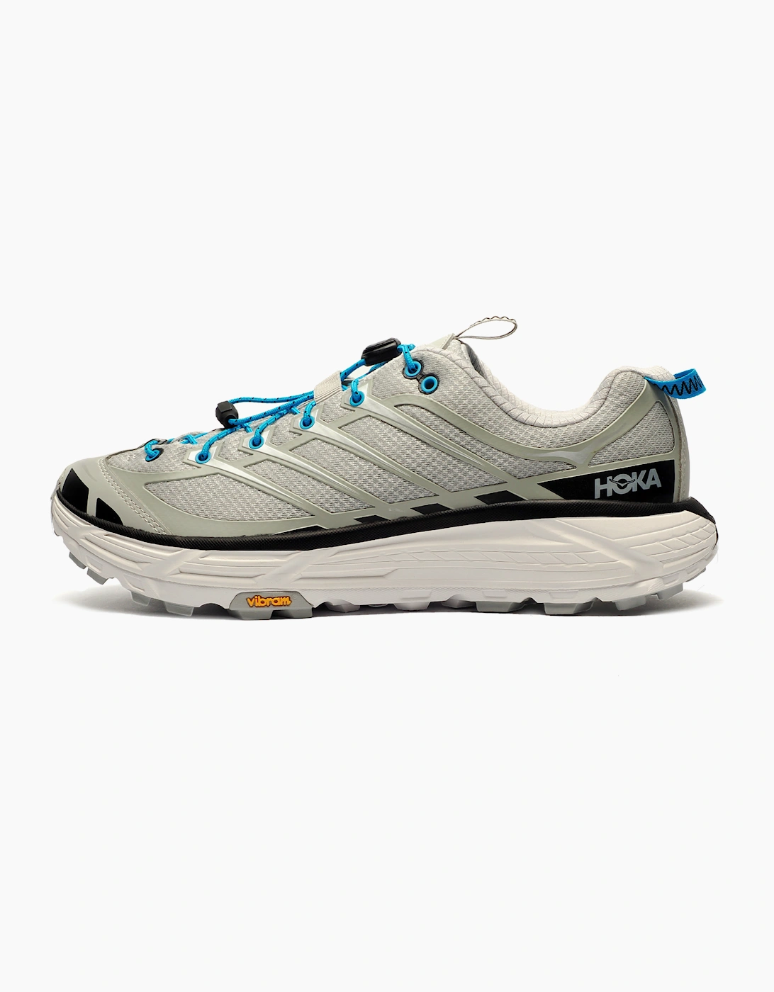 Hoka Mafate Three 2 Mens Trail Running Shoes Stardust / Skyard Blue