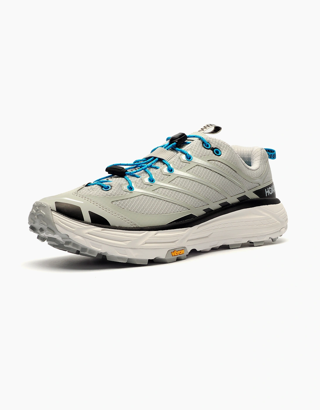 Hoka Mafate Three 2 Mens Trail Running Shoes Stardust / Skyard Blue