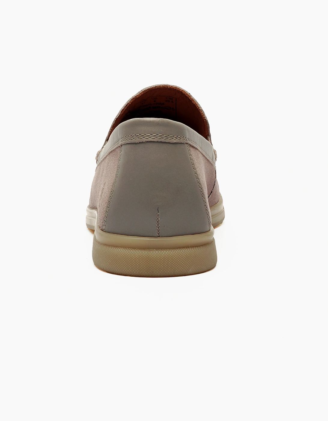 Hush Puppies Leon Mens Suede Shoes Grey
