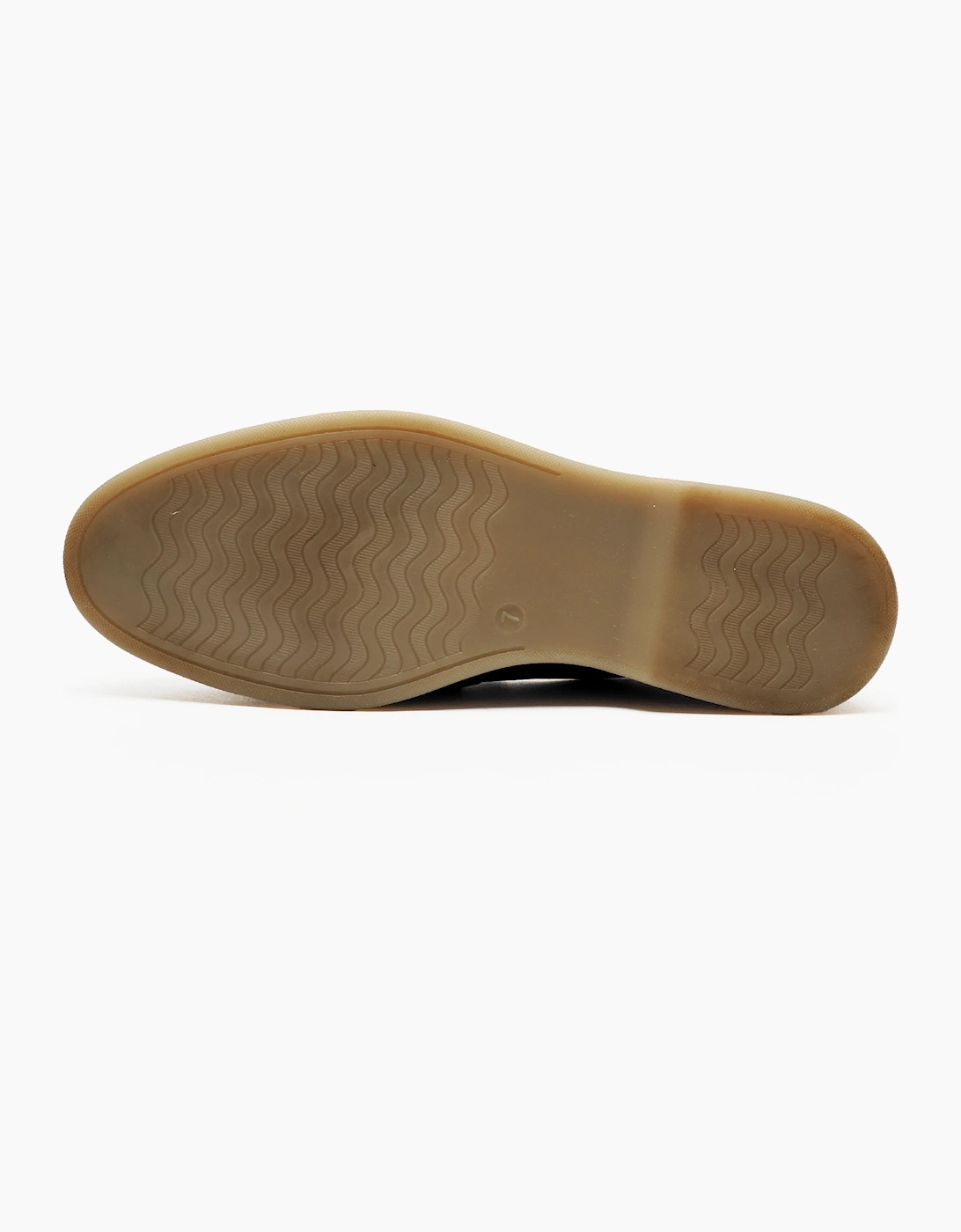 Hush Puppies Leon Mens Suede Shoes Navy