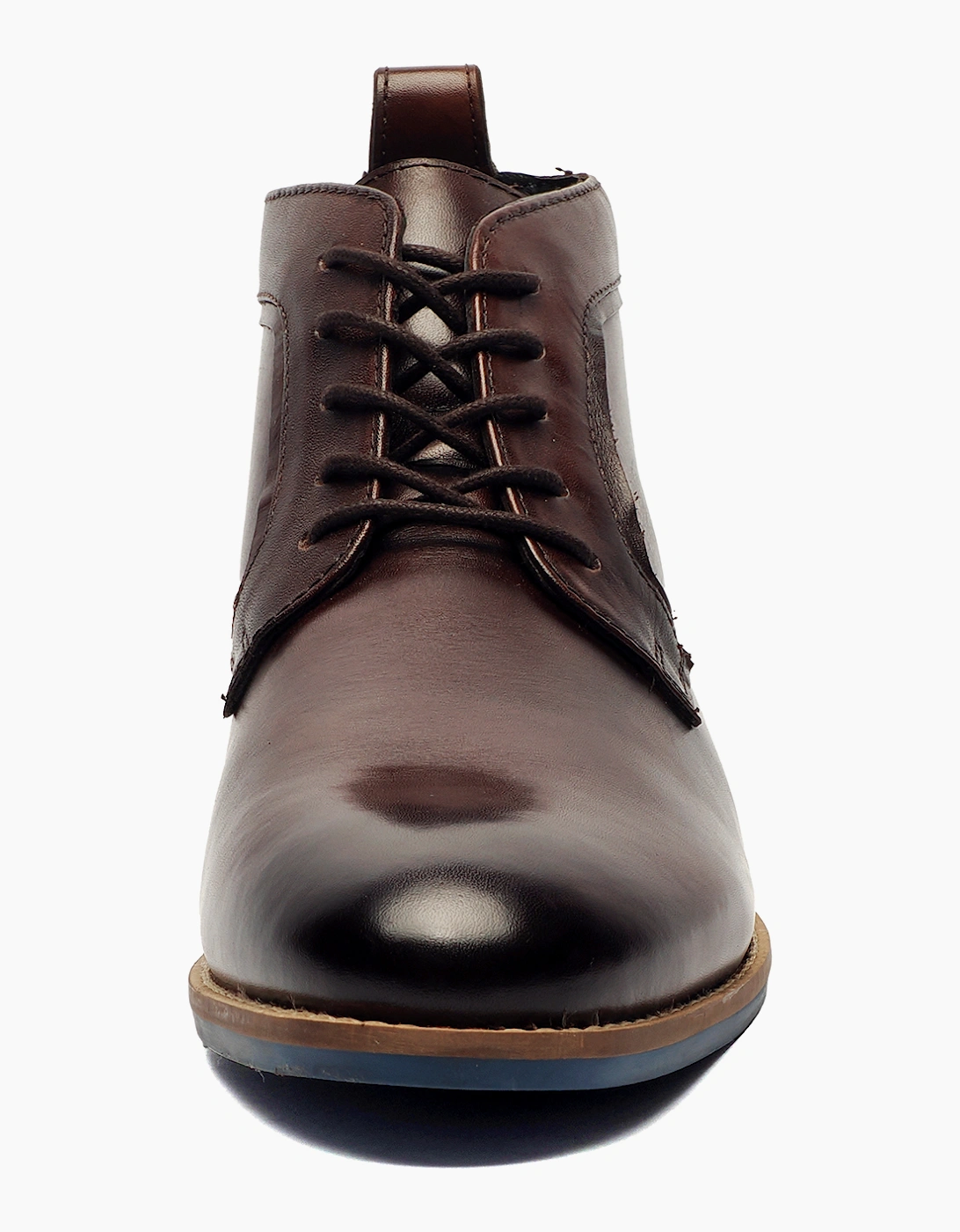 Hush Puppies Declan Mens Leather Boots Brown