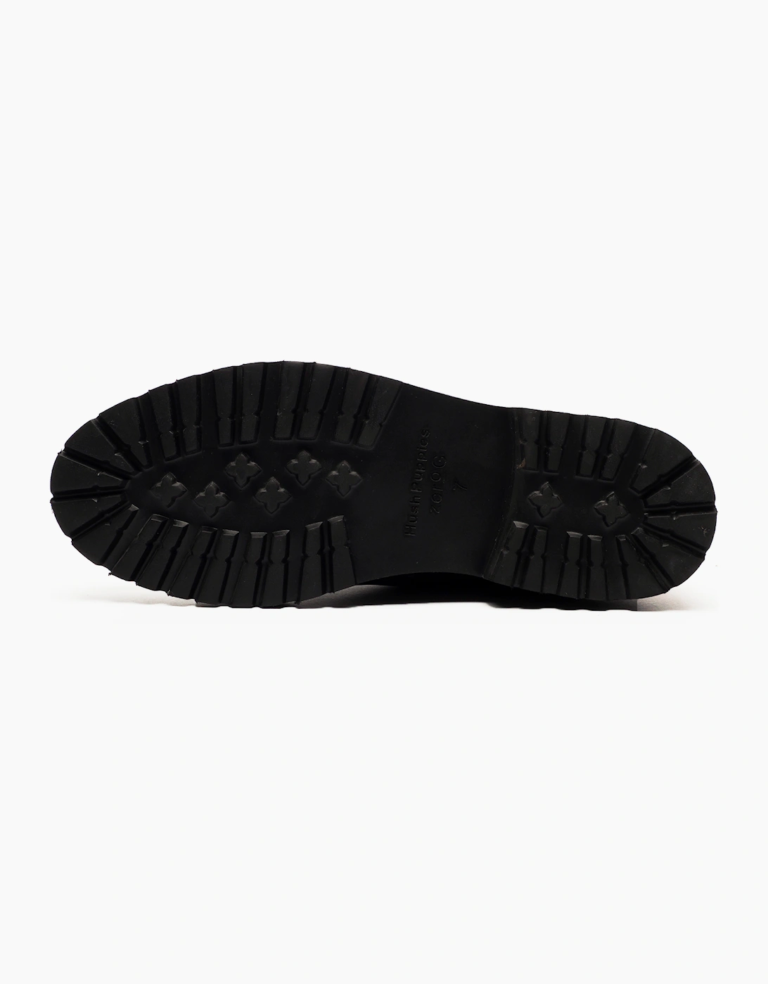 Hush Puppies Maguire Mens Leather Boots Black