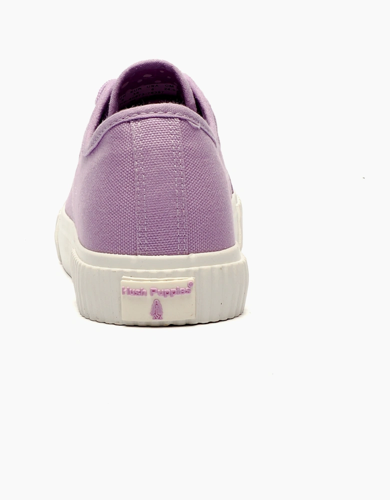 Hush Puppies Freya Womens Memory Foam Trainers Lilac