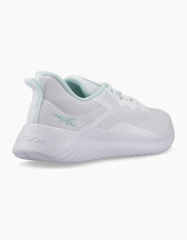 Reebok Fluxlite II Womens Trainers Ftwr White / Glitch Aqua