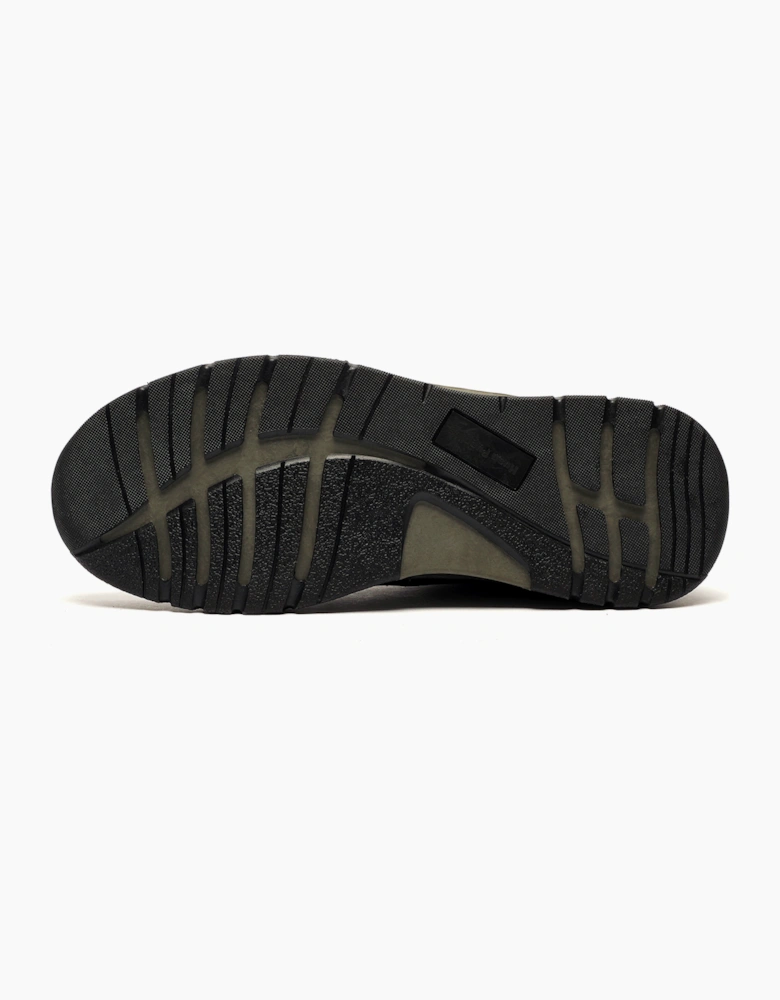 Hush Puppies Nelson Mens Leather Shoes Black