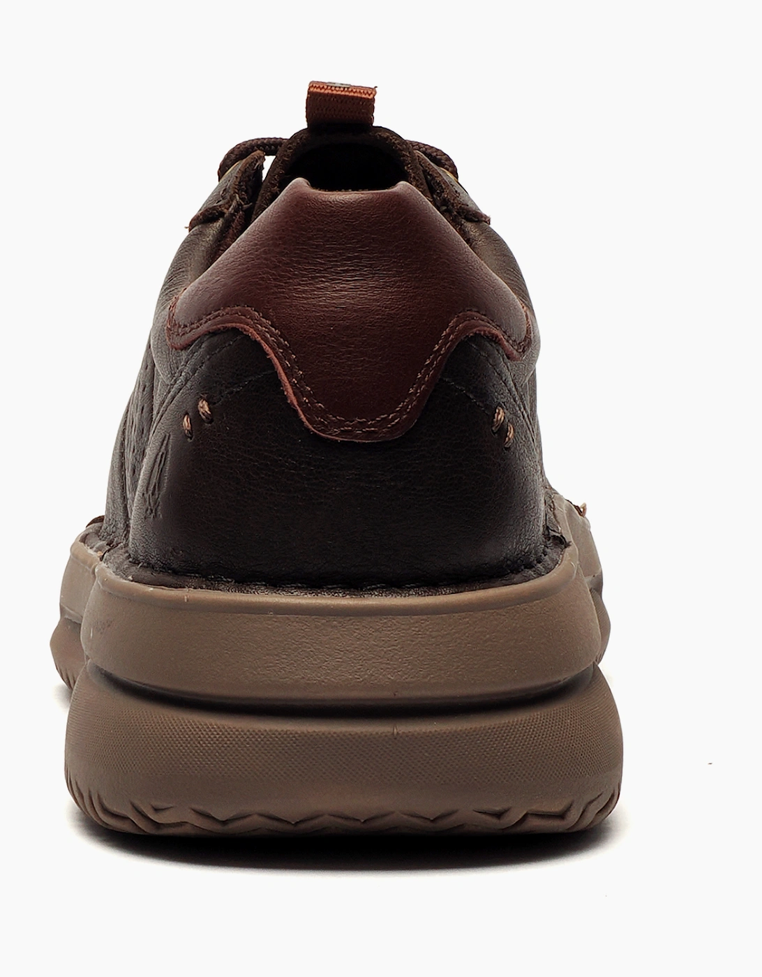 Hush Puppies Baylor Mens Leather Shoes Brown