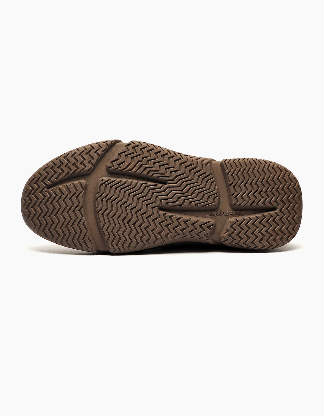 Hush Puppies Baylor Mens Leather Shoes Brown