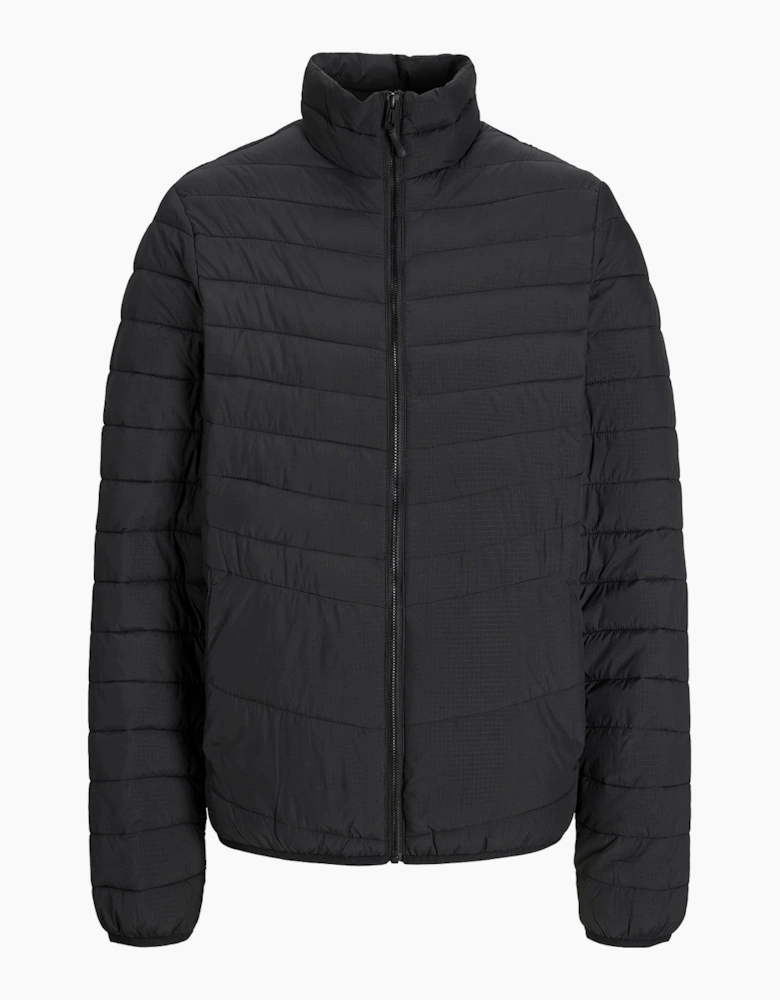 Jack & Jones Estate Signature Mens Puffer Jacket Black
