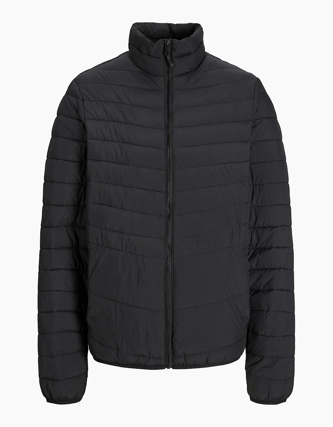 Jack & Jones Estate Signature Mens Puffer Jacket Black