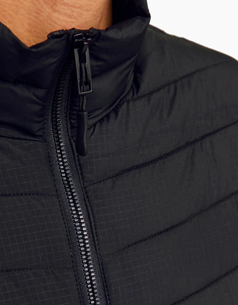 Jack & Jones Estate Signature Mens Puffer Jacket Black