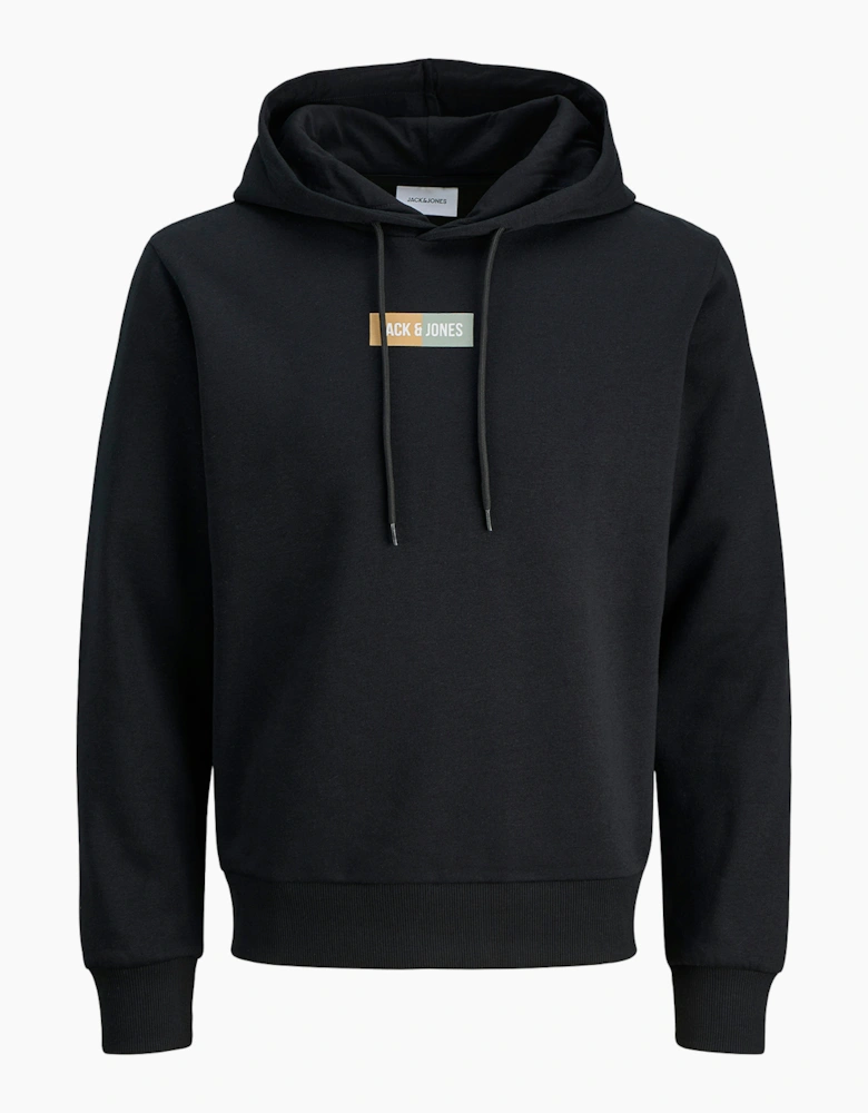 Jack & Jones JPan Mens Hoodie Black