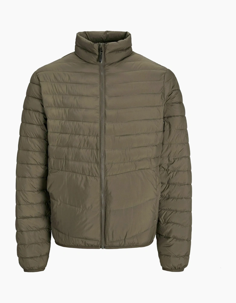 Jack & Jones Estate Signature Mens Puffer Jacket Canteen