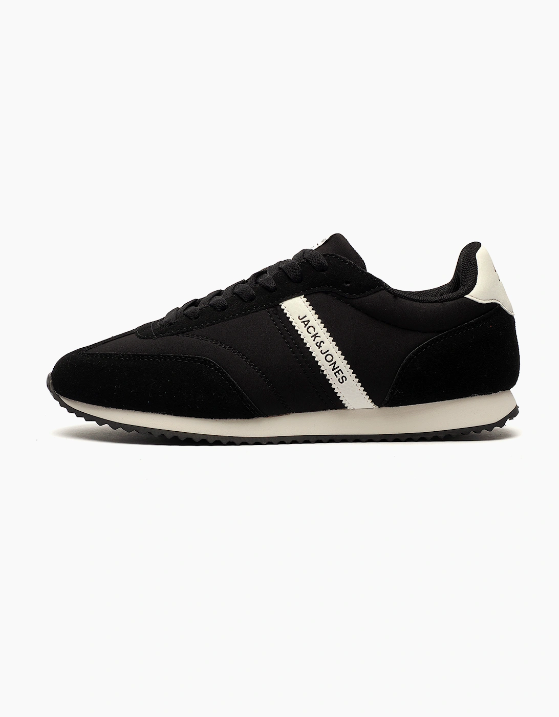 Jack & Jones Burton Mens Trainers Black / Classic White