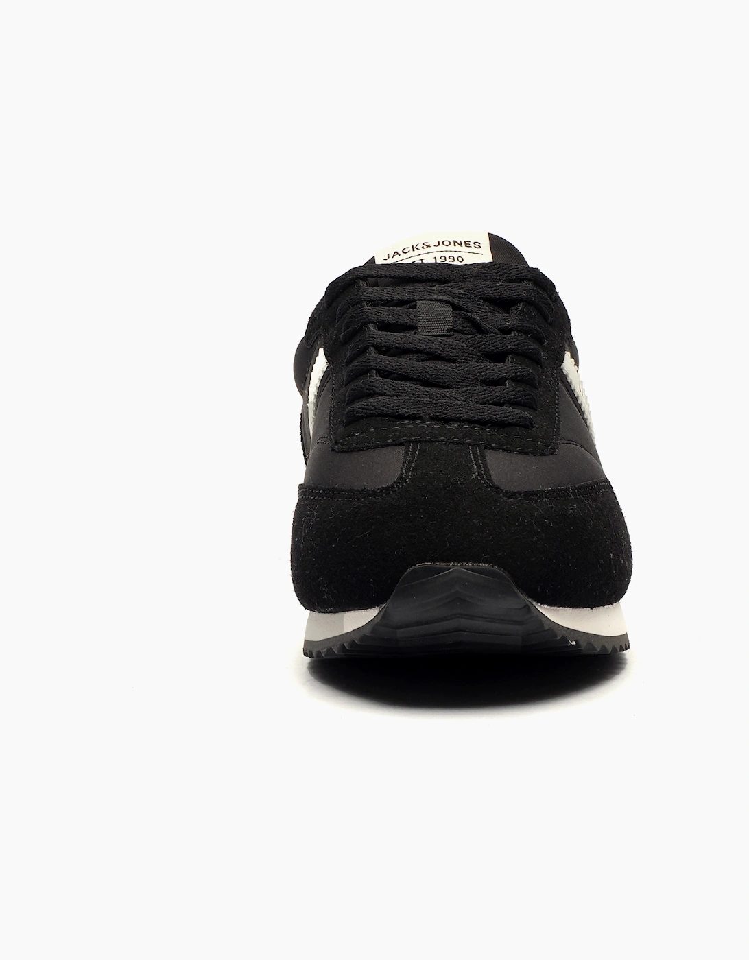 Jack & Jones Burton Mens Trainers Black / Classic White