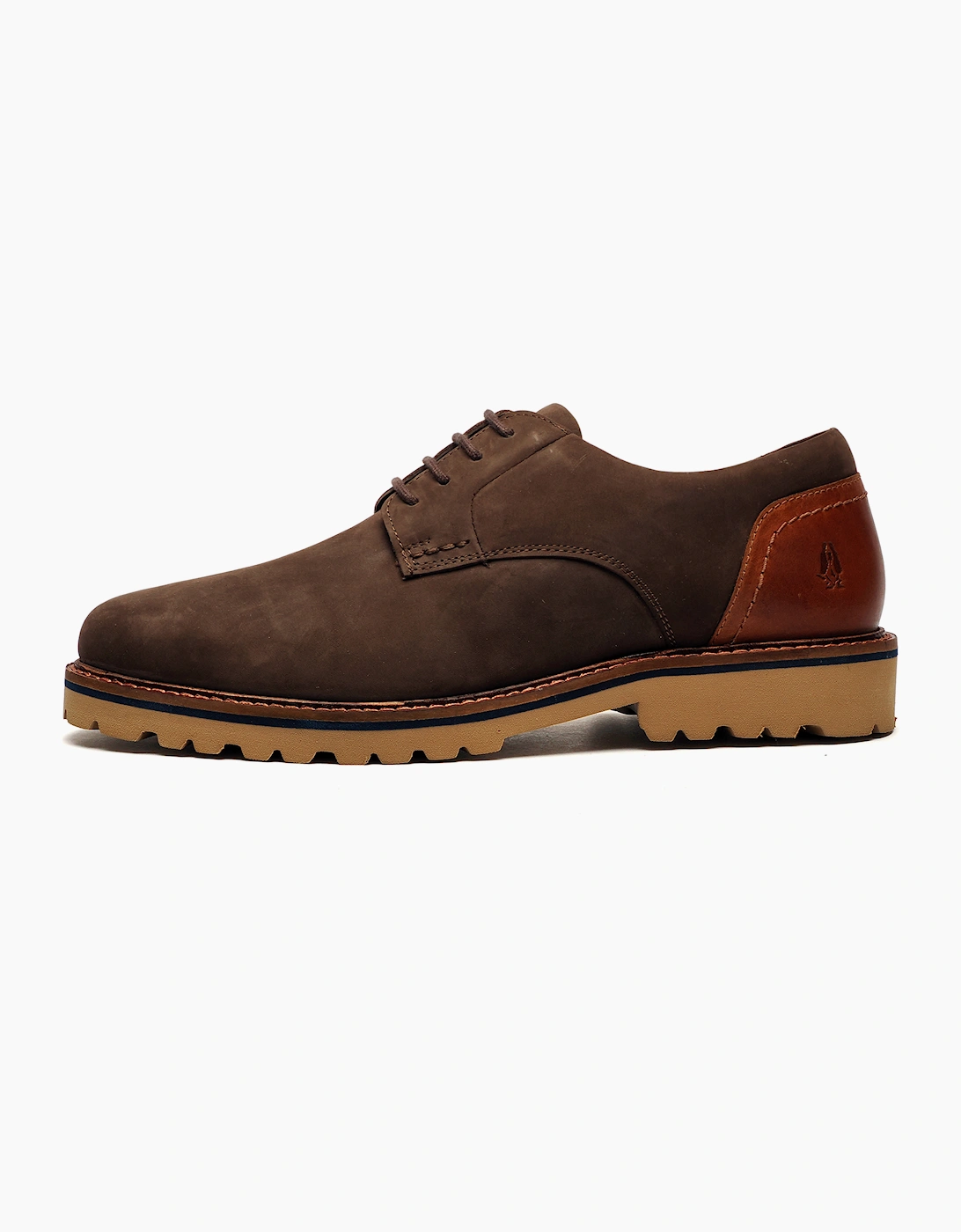 Hush Puppies Marcus Mens Leather Shoes Brown / Tan