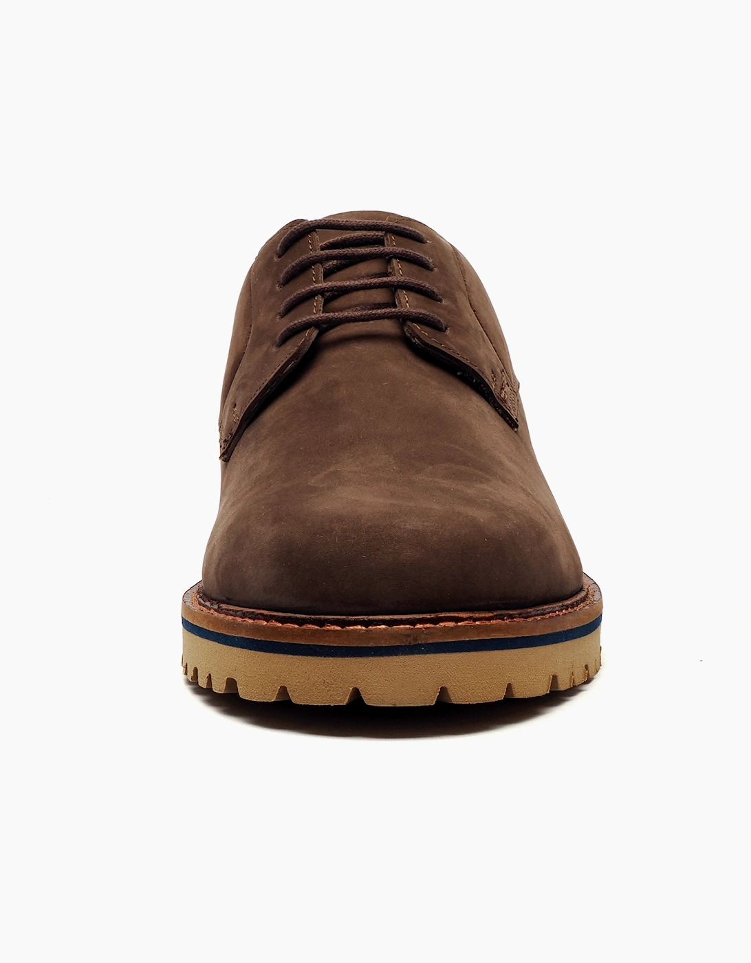Hush Puppies Marcus Mens Leather Shoes Brown / Tan