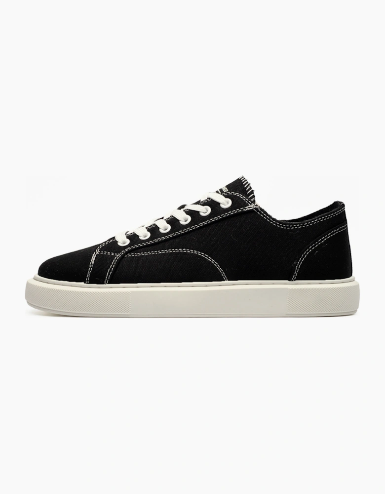 Jack & Jones Aspire Mens Canvas Trainers Black