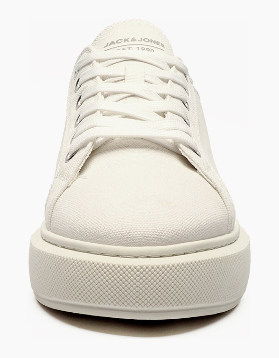 Jack & Jones Aspire Mens Canvas Trainers White