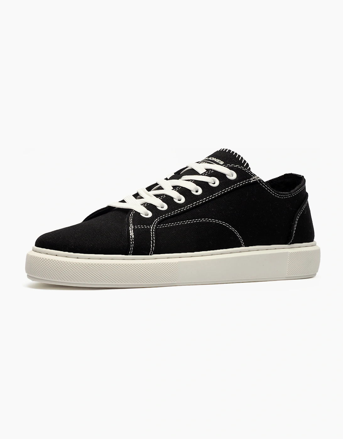 Jack & Jones Aspire Mens Canvas Trainers Black