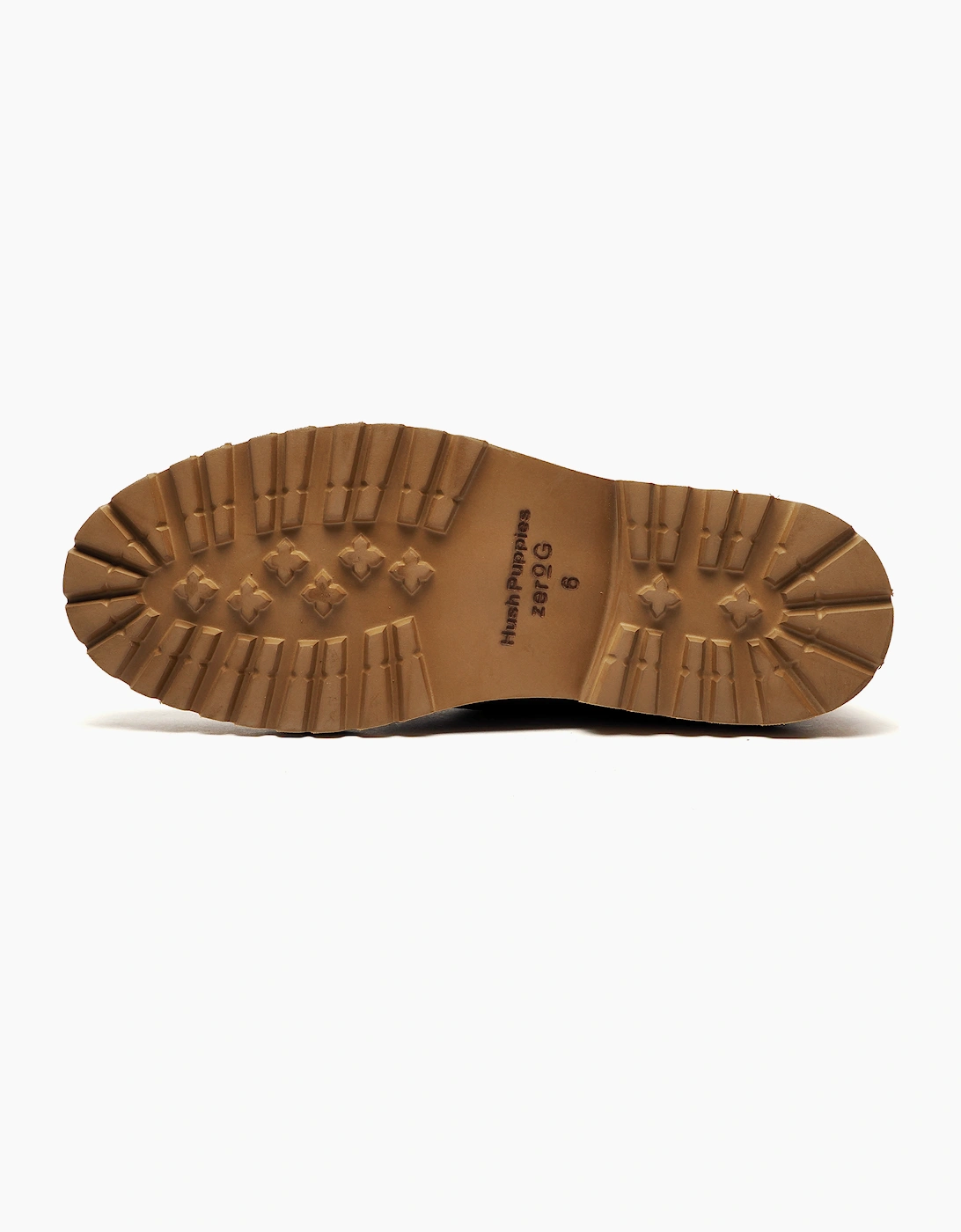 Hush Puppies Marcus Mens Leather Shoes Brown / Tan