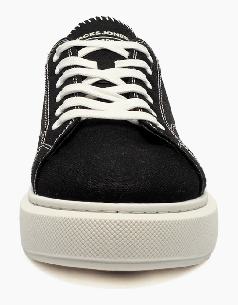 Jack & Jones Aspire Mens Canvas Trainers Black