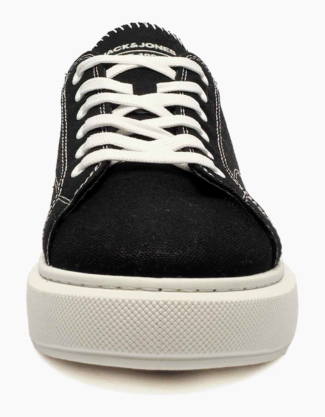 Jack & Jones Aspire Mens Canvas Trainers Black