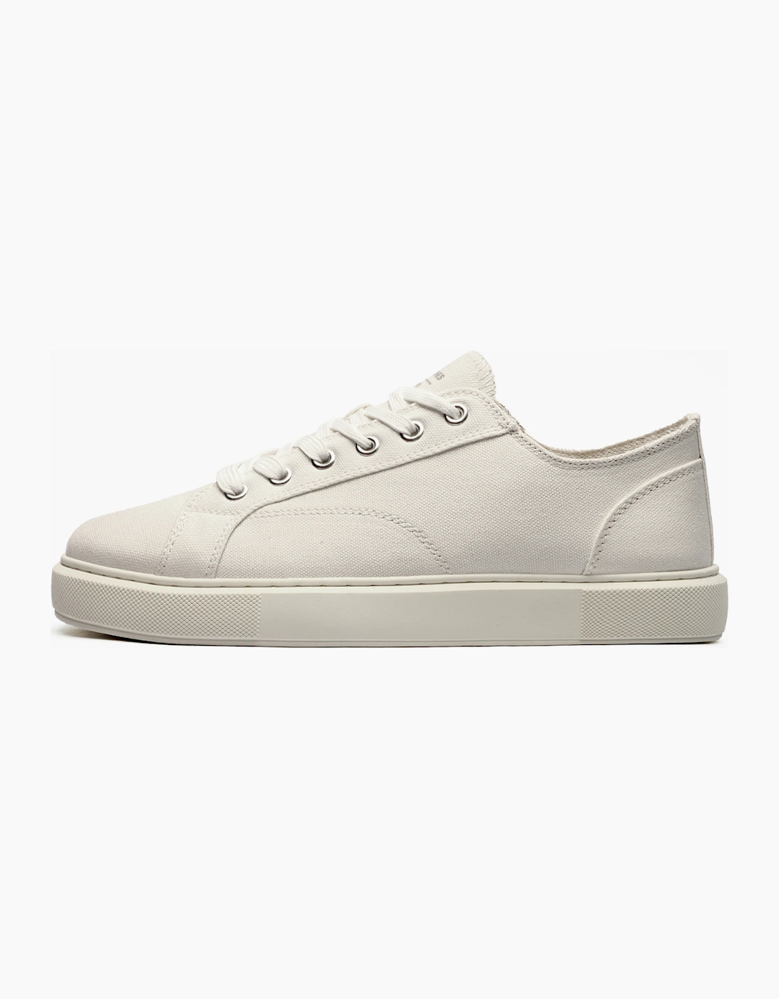 Jack & Jones Aspire Mens Canvas Trainers White