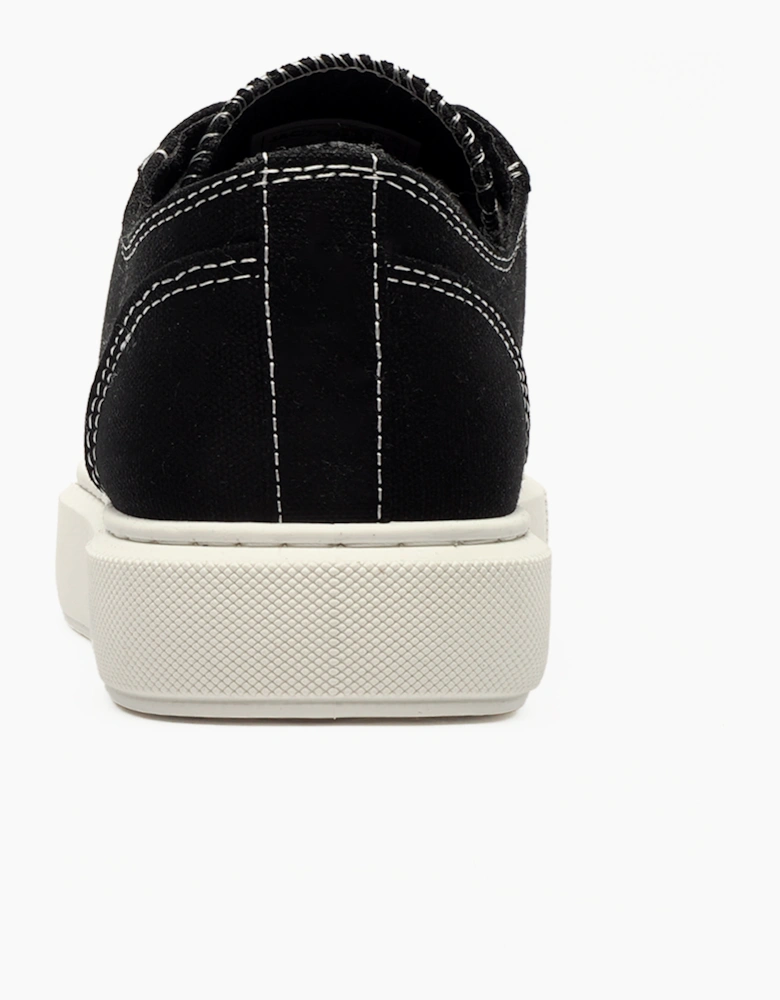 Jack & Jones Aspire Mens Canvas Trainers Black