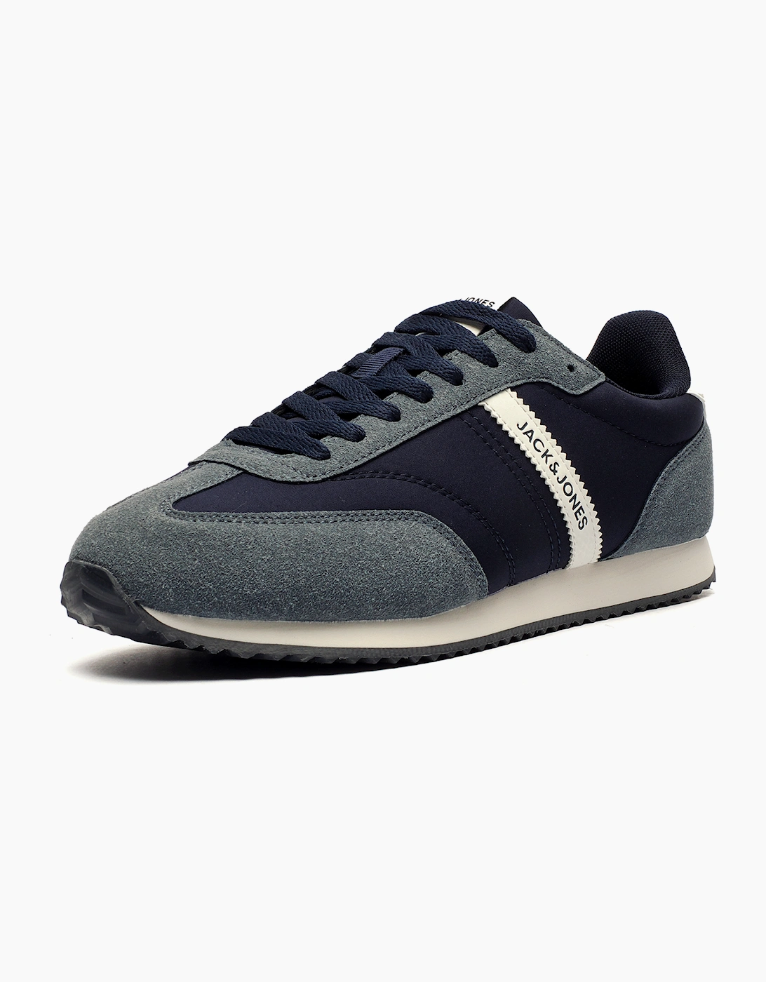 Jack & Jones Burton Mens Trainers Navy / Denim / White