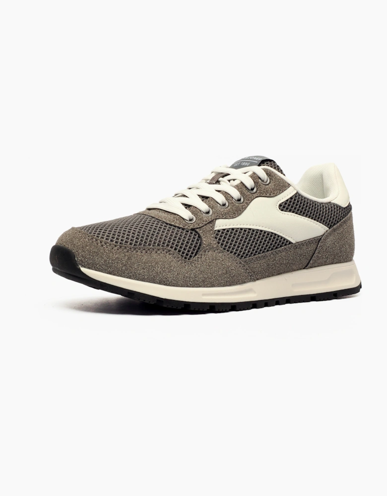 Jack & Jones Swindon Mens Trainers Frost Grey / White