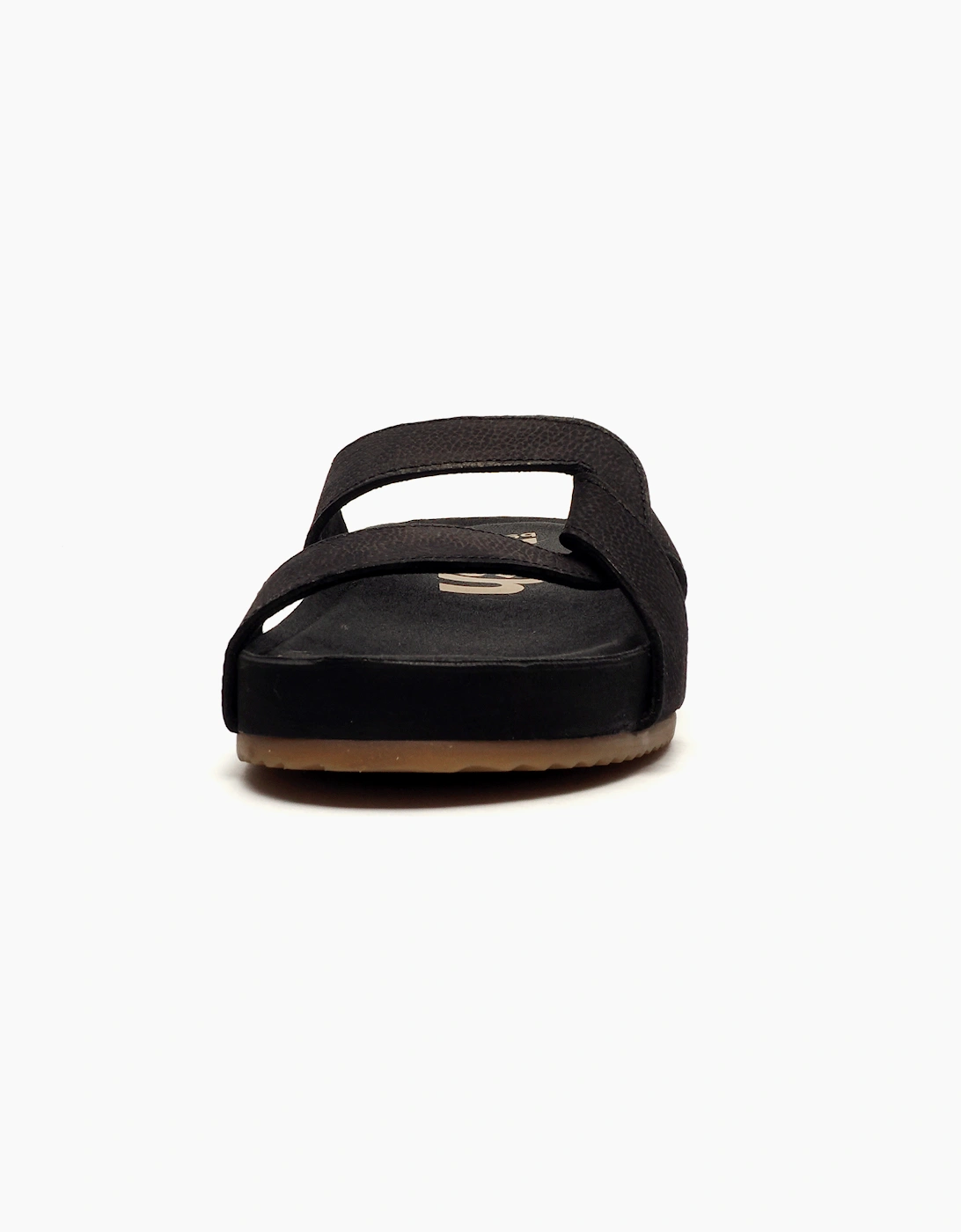 Hush Puppies Mylah Womens Leather Sandals Black