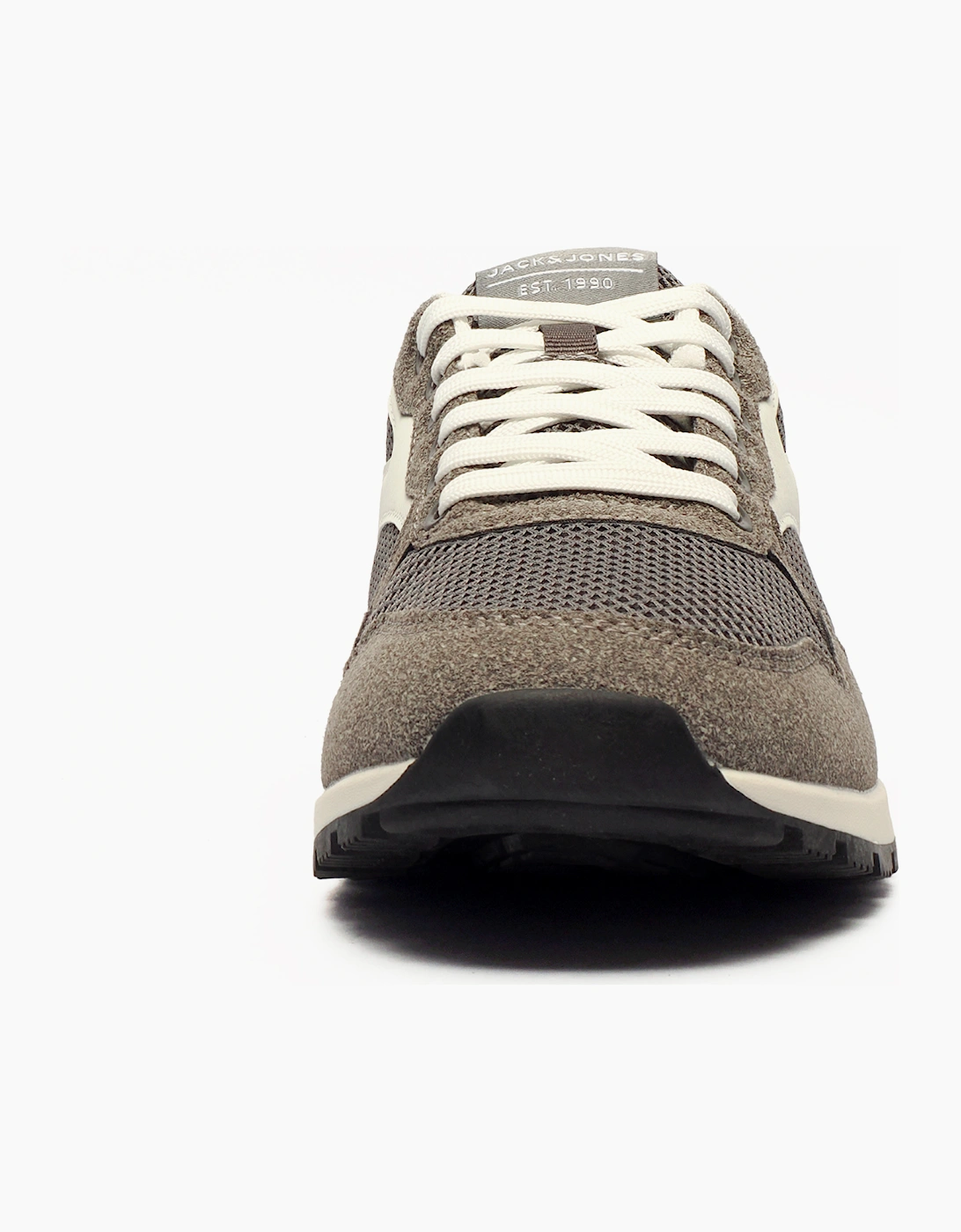 Jack & Jones Swindon Mens Trainers Frost Grey / White