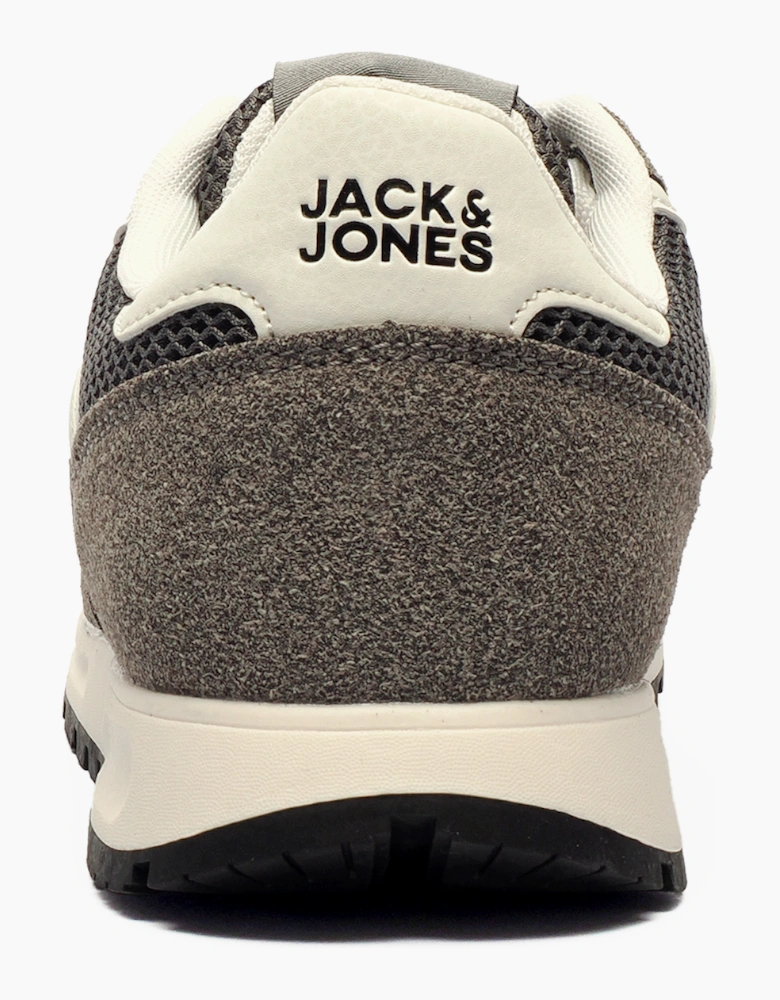 Jack & Jones Swindon Mens Trainers Frost Grey / White