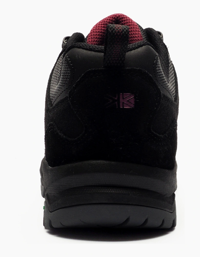 Karrimor Premium Bodmin Low 6 Womens Hiking Shoes Black / Raspberry