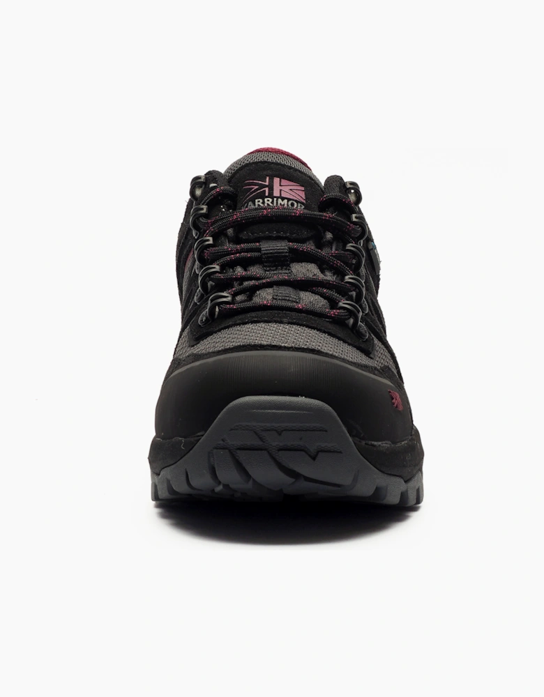 Karrimor Premium Bodmin Low 6 Womens Hiking Shoes Black / Raspberry