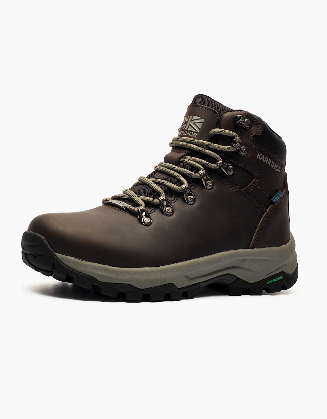 Karrimor Premium Mendip 4 Womens Waterproof Leather Hiking Boots Brown