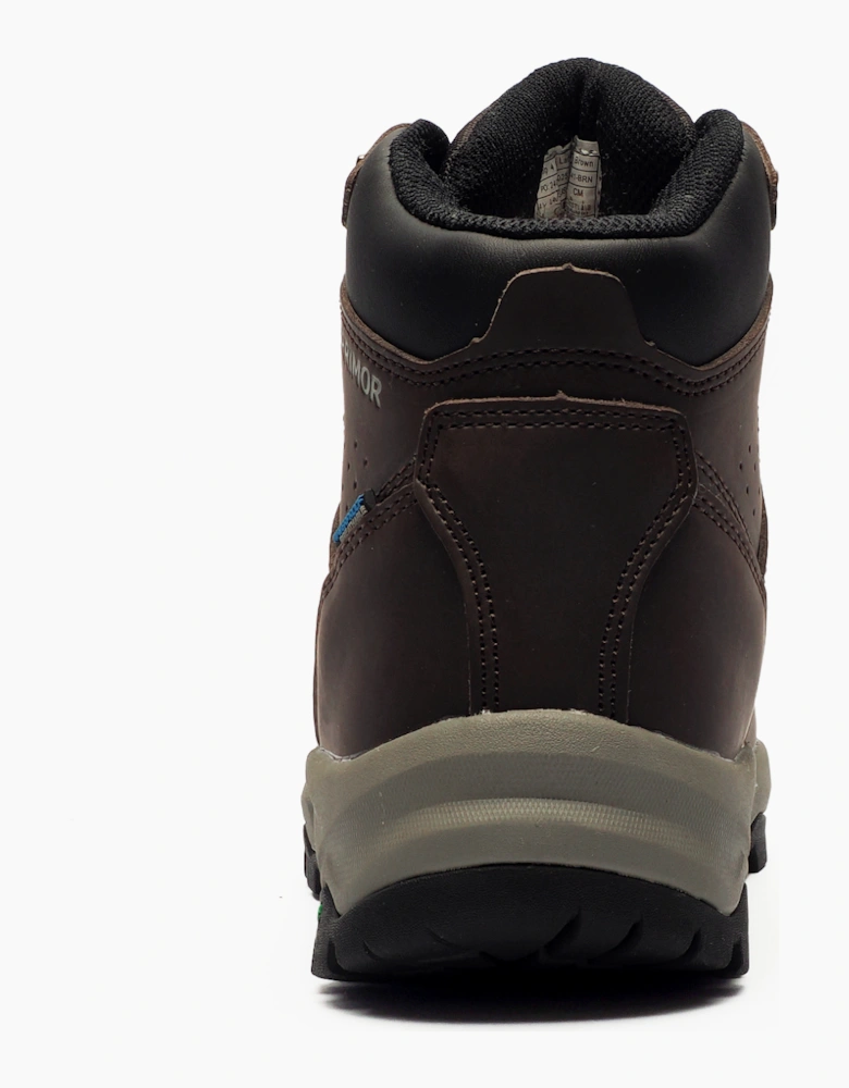 Karrimor Premium Mendip 4 Womens Waterproof Leather Hiking Boots Brown