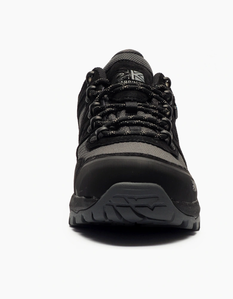 Karrimor Premium Bodmin Low 6 Mens Hiking Shoes Black / Grey