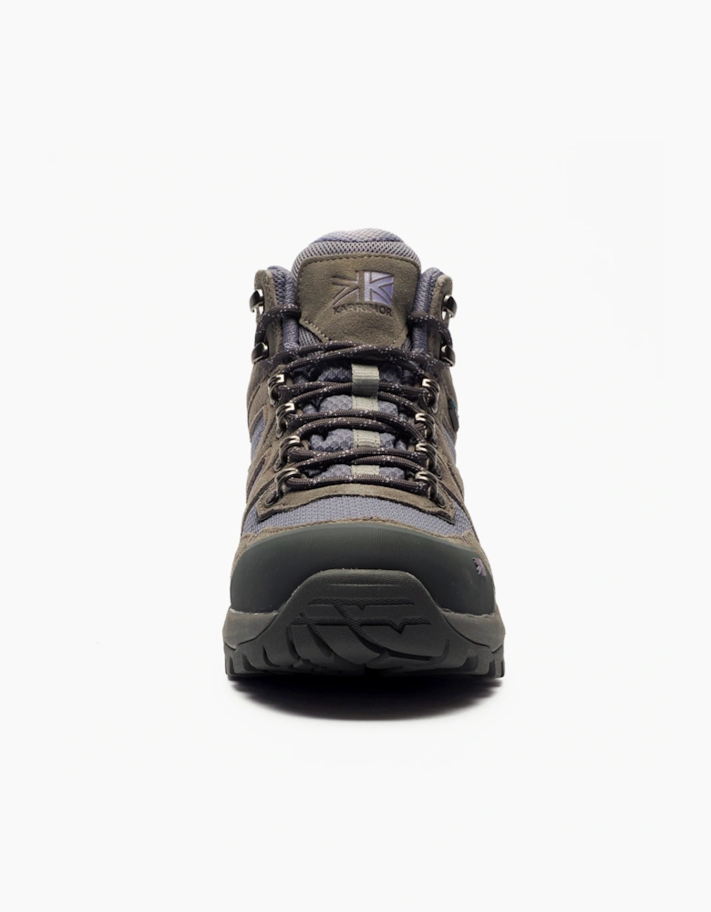 Karrimor Premium Bodmin Mid 6 Womens Waterproof Hiking Boots Grey / Purple