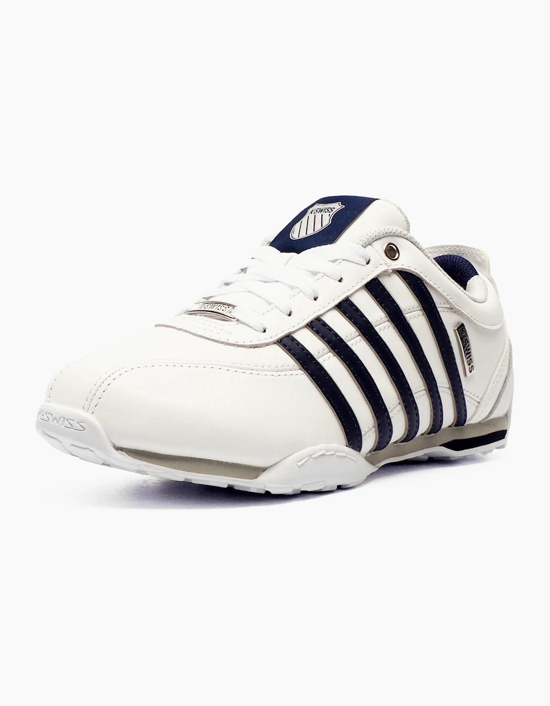K-Swiss Arvee 1.5 Mens Trainers White / Navy / Silver Grey
