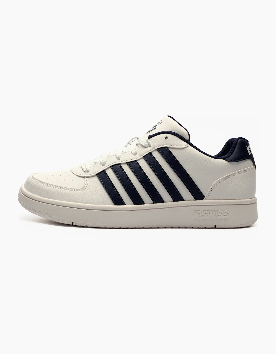 K-Swiss K Swiss Court California Mens Trainers White / Indigo Navy