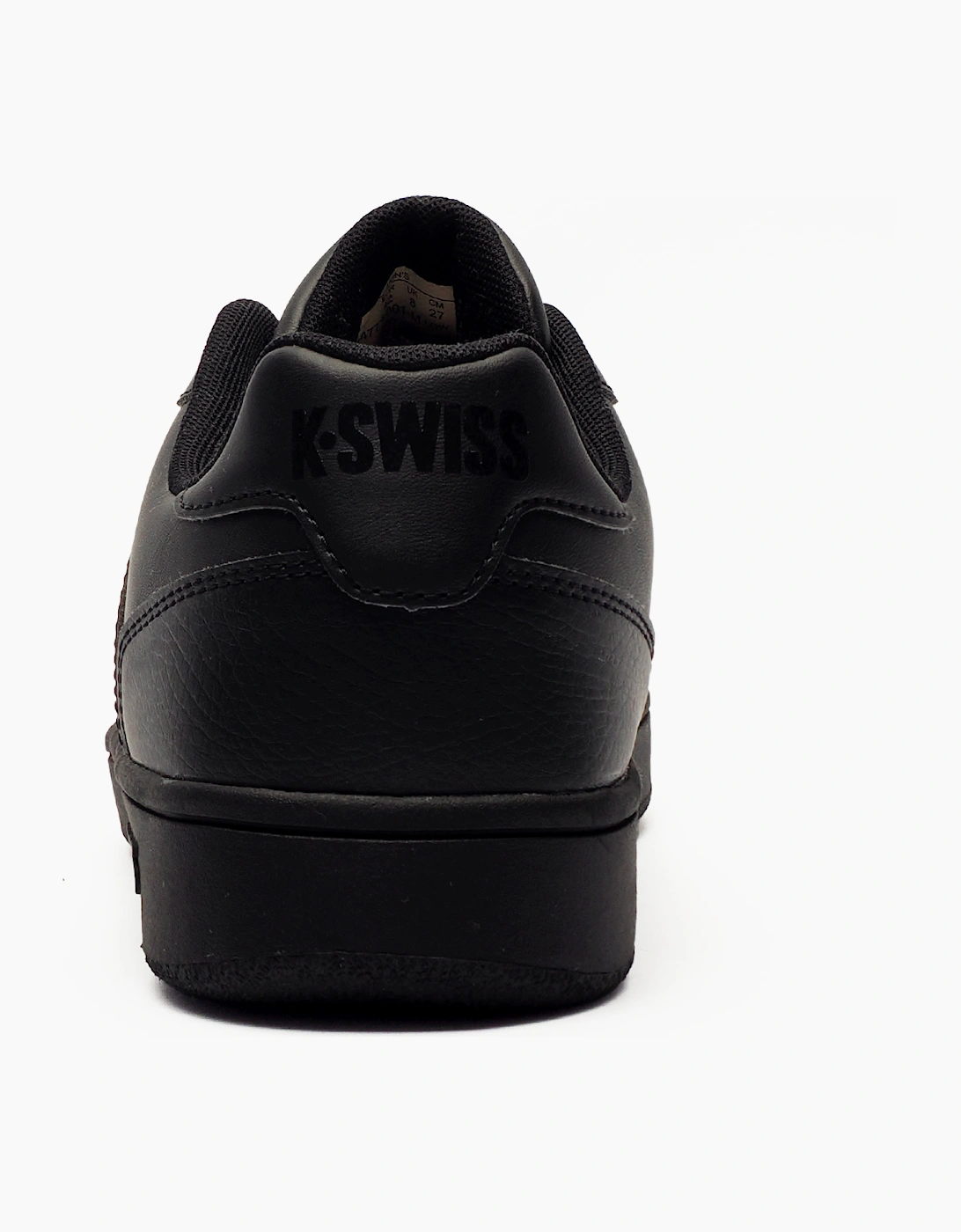 K-Swiss K Swiss Court California Mens Trainers All Black
