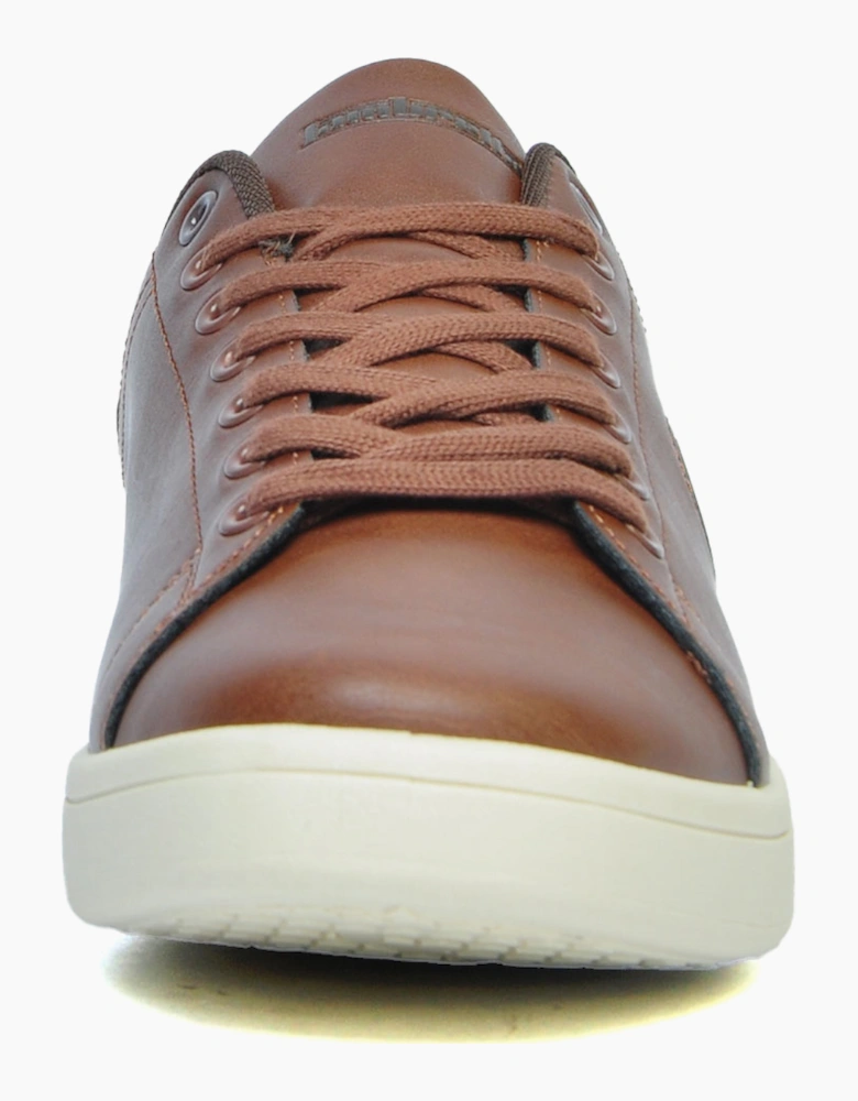 Lambretta Pinball 2 Mens Trainers Tan / Brown