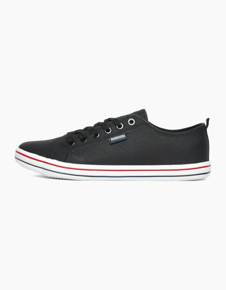 Lambretta Classic Lyle Mens Trainers Black