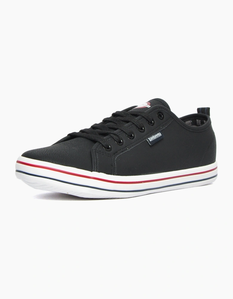 Lambretta Classic Lyle Mens Trainers Black