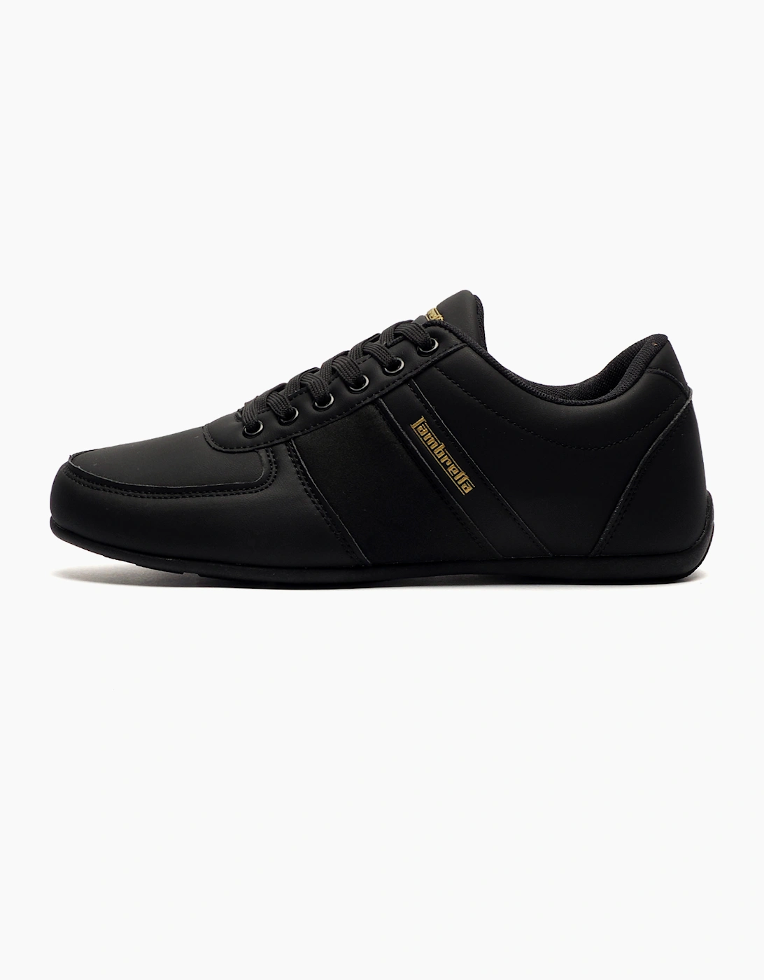 Lambretta Euro Mens Trainers Black