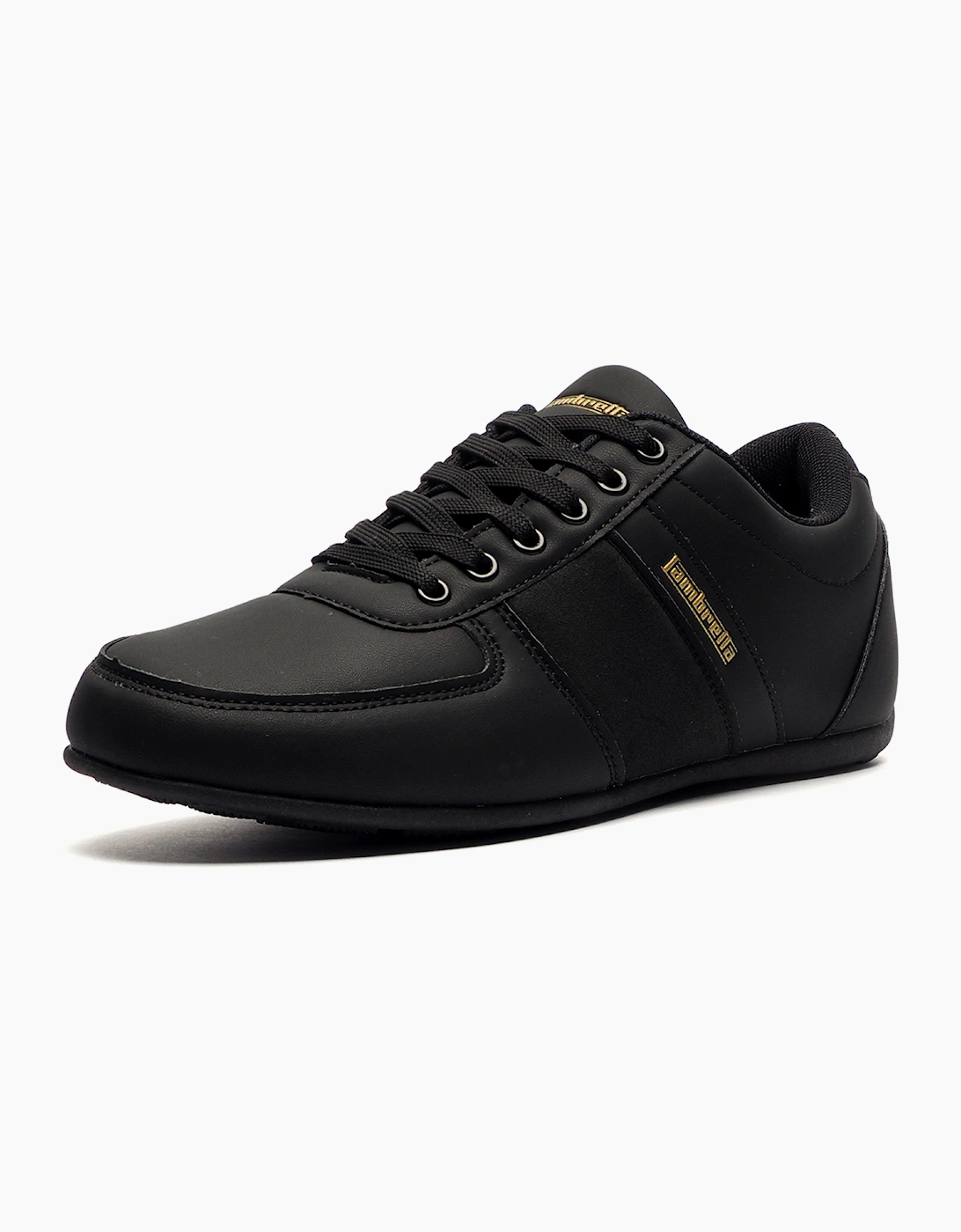 Lambretta Euro Mens Trainers Black