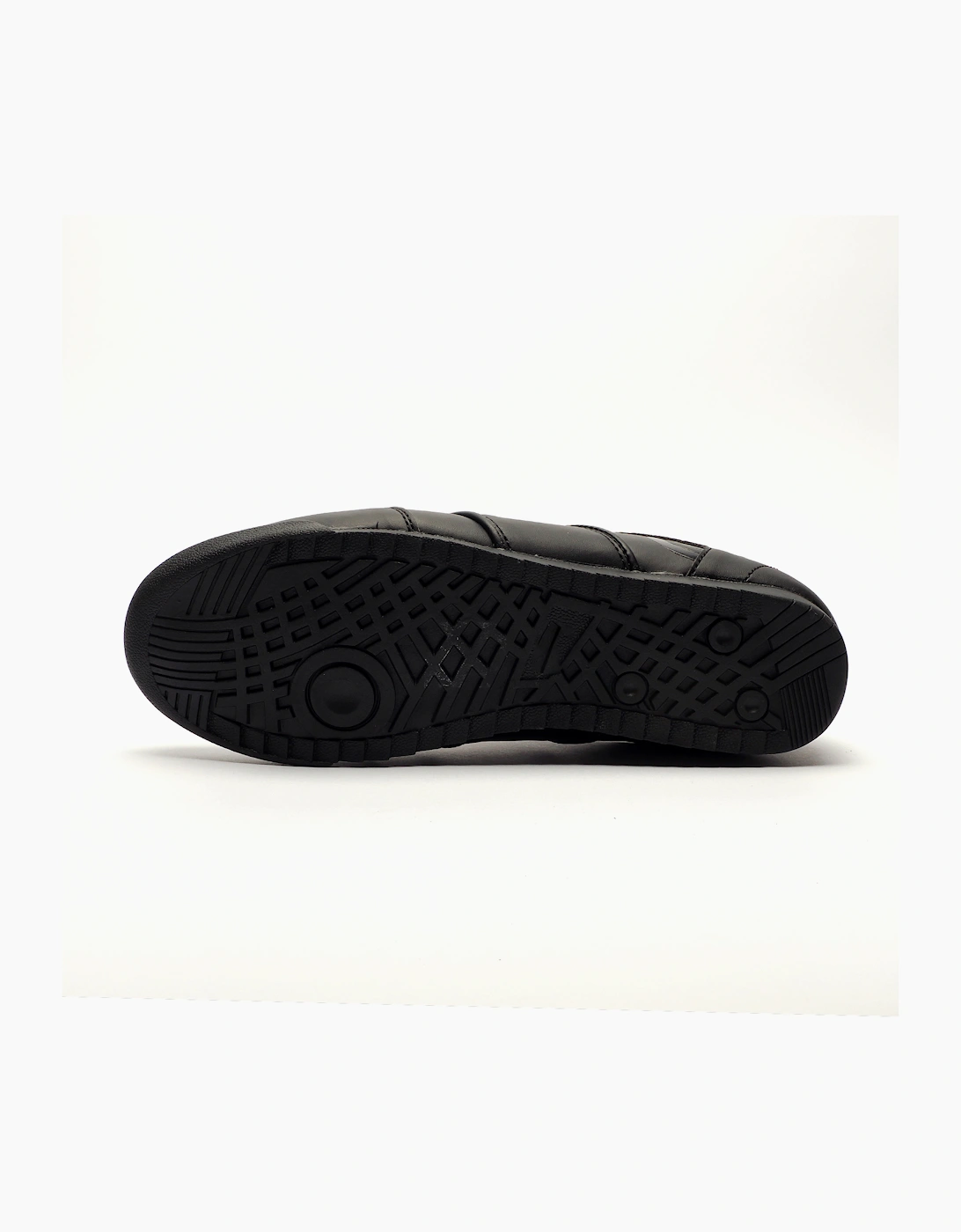 Lambretta Tatem Mens Trainers Black / Black Sole