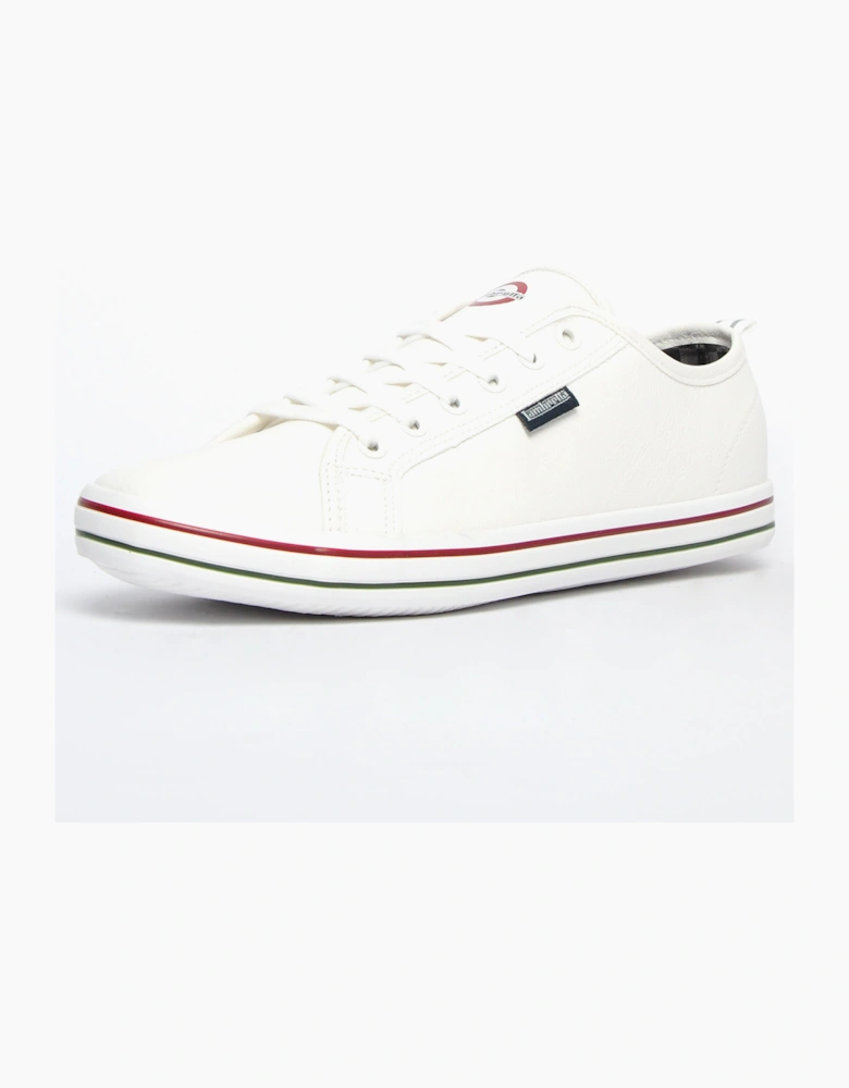 Lambretta Classic Lyle Mens Trainers White